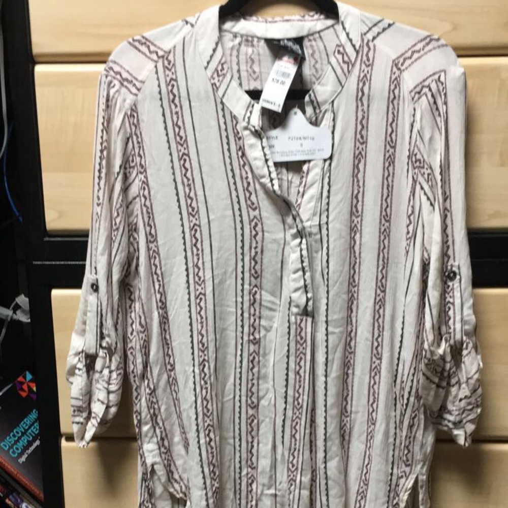 Angie Tribal Patterned Tunic